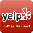 5-Star Review on Yelp